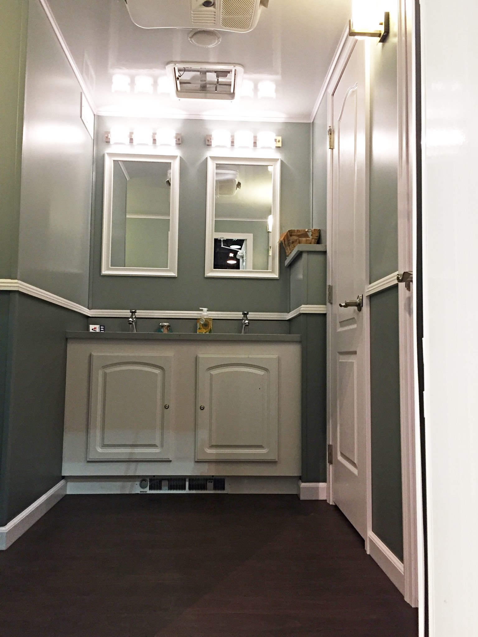 Portable restroom available for events and sites